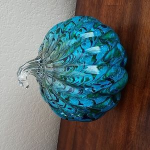 Pier 1 Glass Pumpkin
